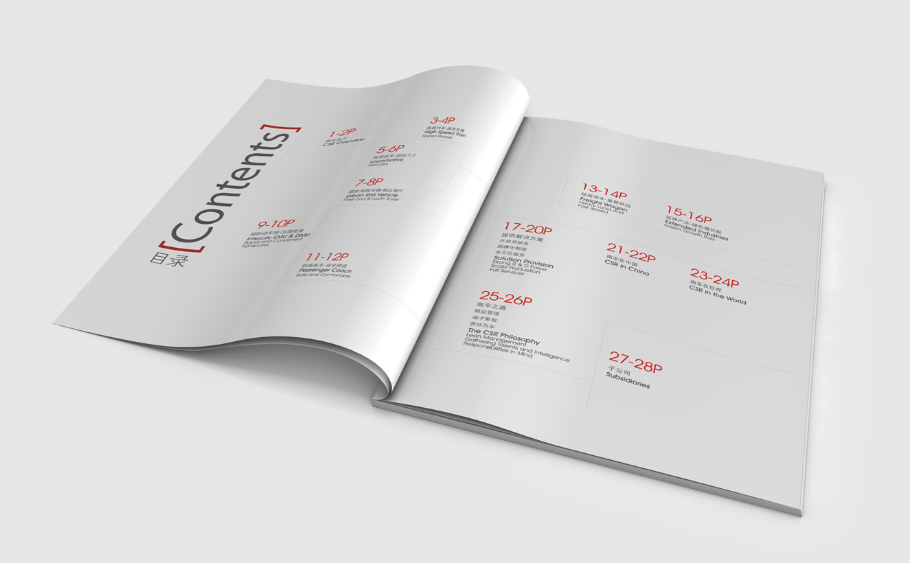 画册目录设计 画册目录设计