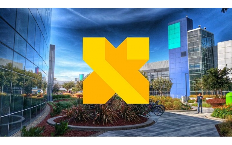 谷歌GoogleX产品研发部门立体x造型标志